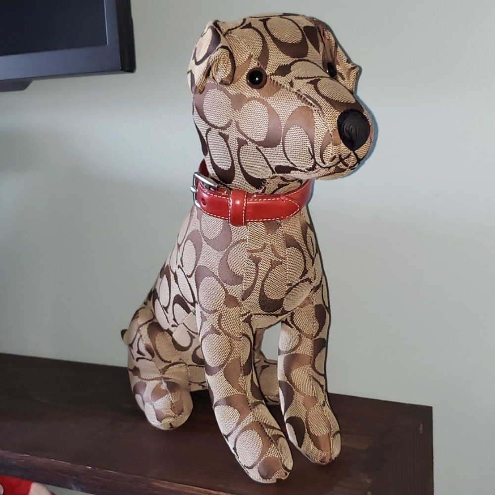 Authentic Coach Russ Jack Russell Stuffed Dog